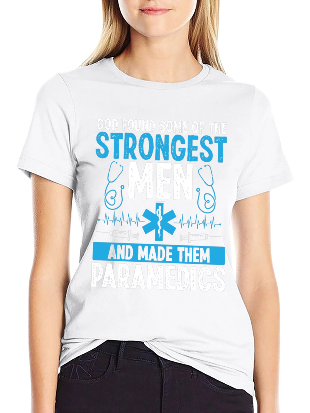 Paramedic Strongest Men Graphic T-Shirt