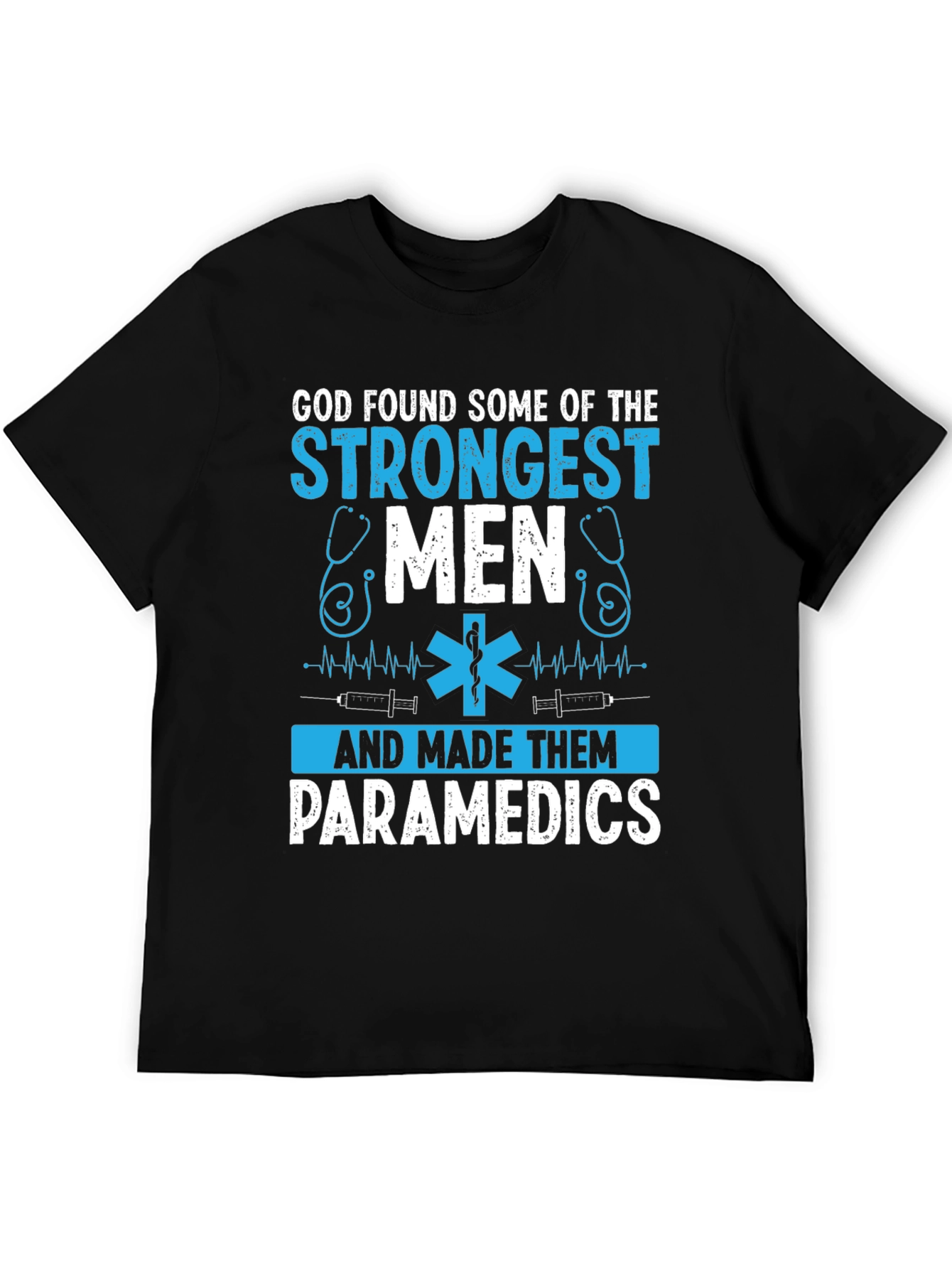 Paramedic Strongest Men Graphic T-Shirt