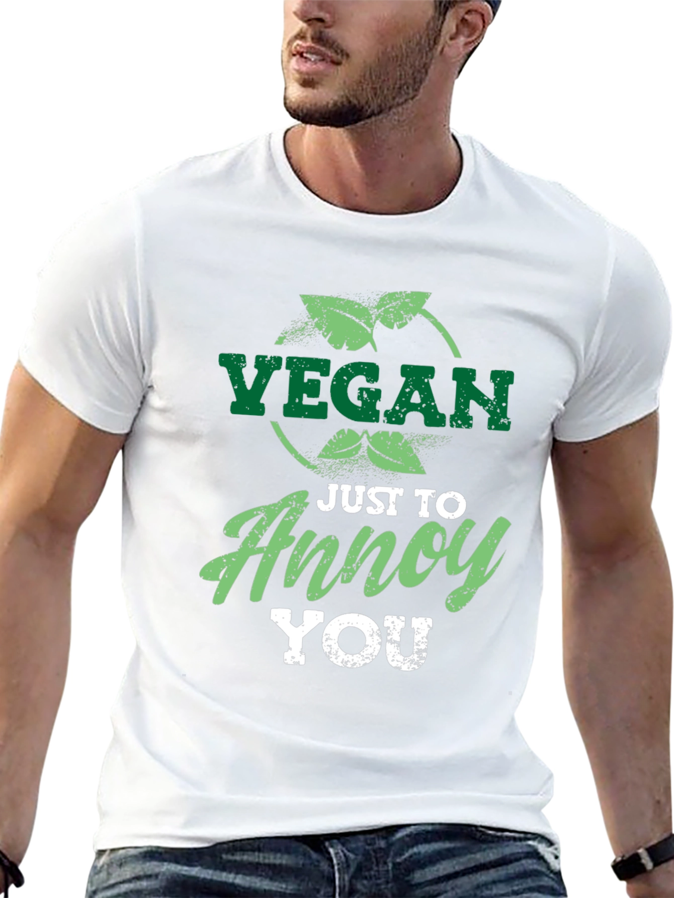 Vegan Just To Annoy You Graphic T-Shirt