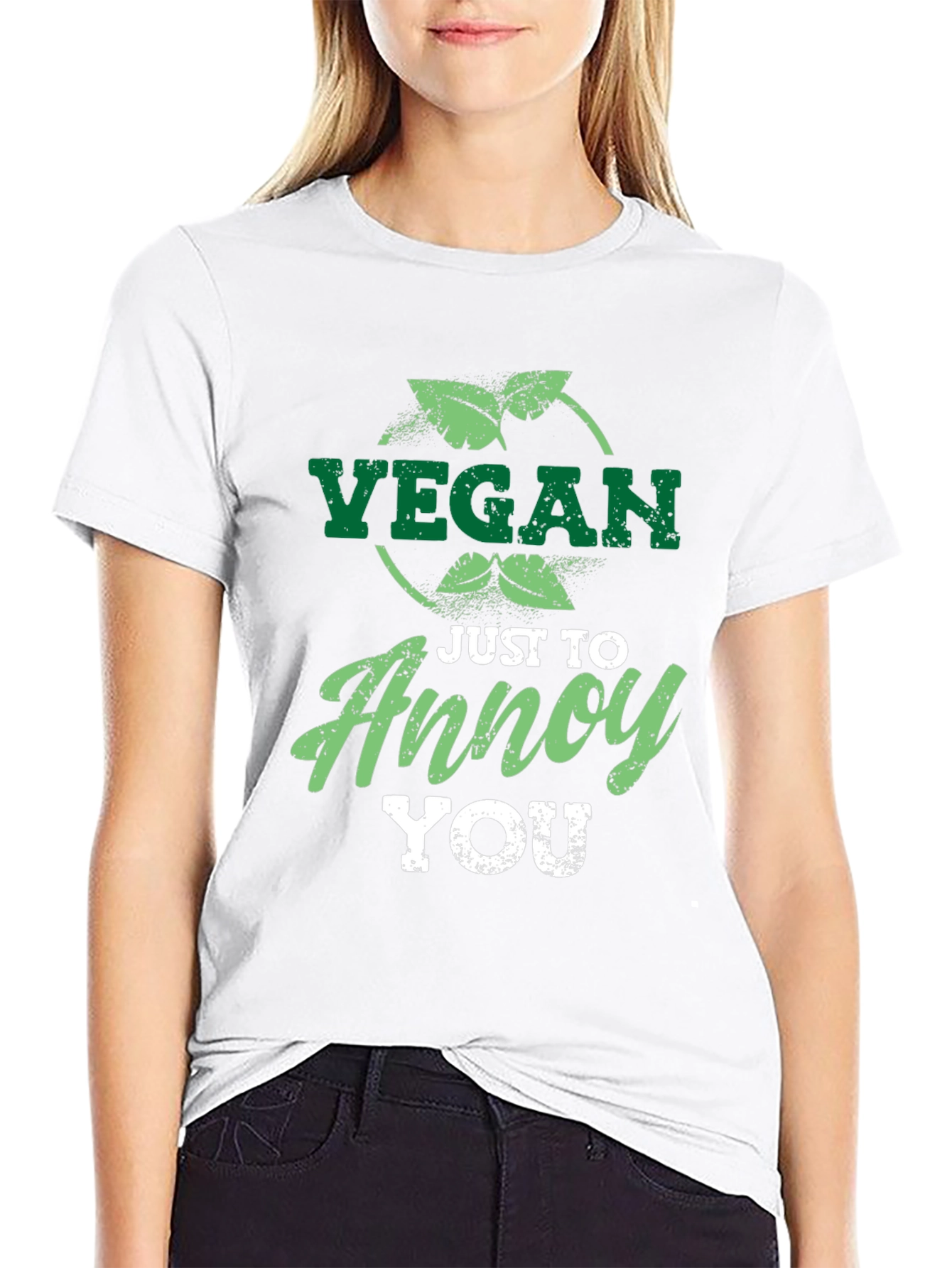 Vegan Just To Annoy You Graphic T-Shirt