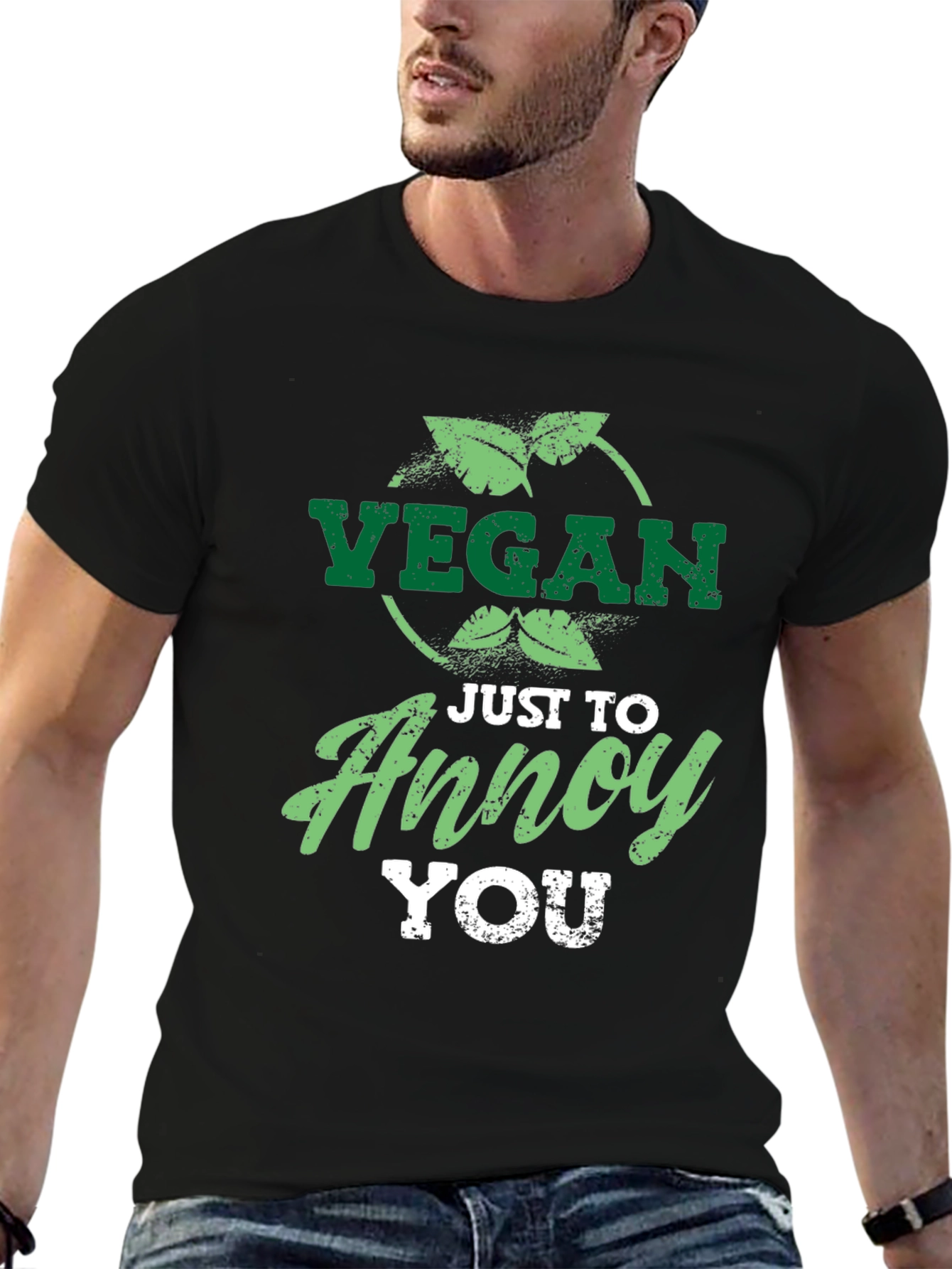Vegan Just To Annoy You Graphic T-Shirt
