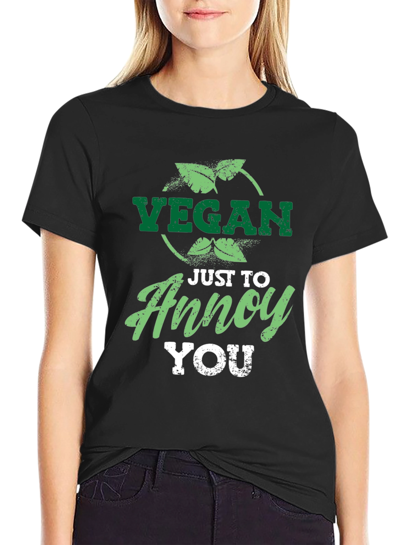 Vegan Just To Annoy You Graphic T-Shirt