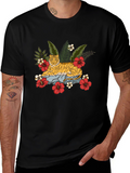 Tiger Floral Graphic Tee