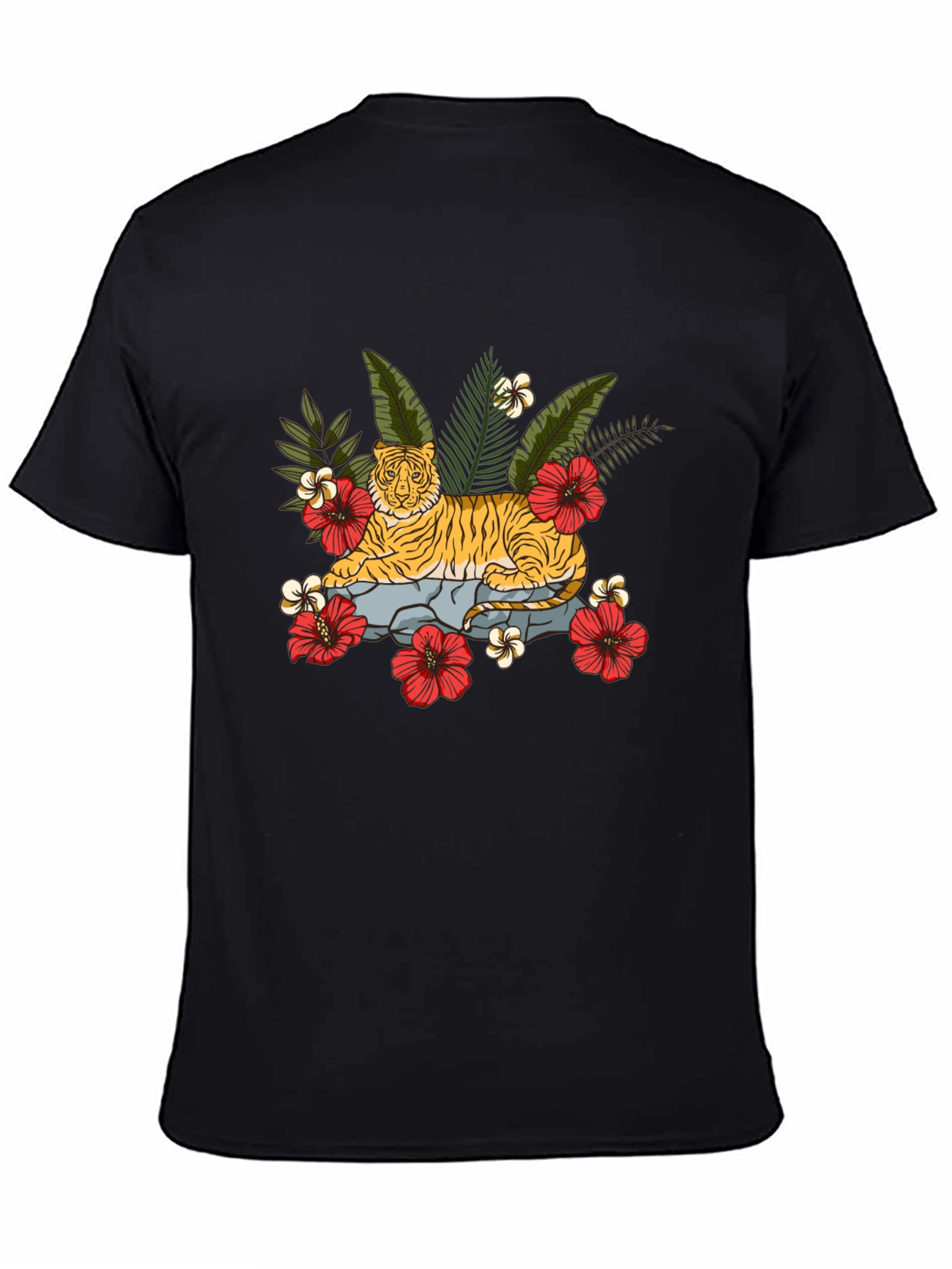 Tiger Floral Graphic Tee
