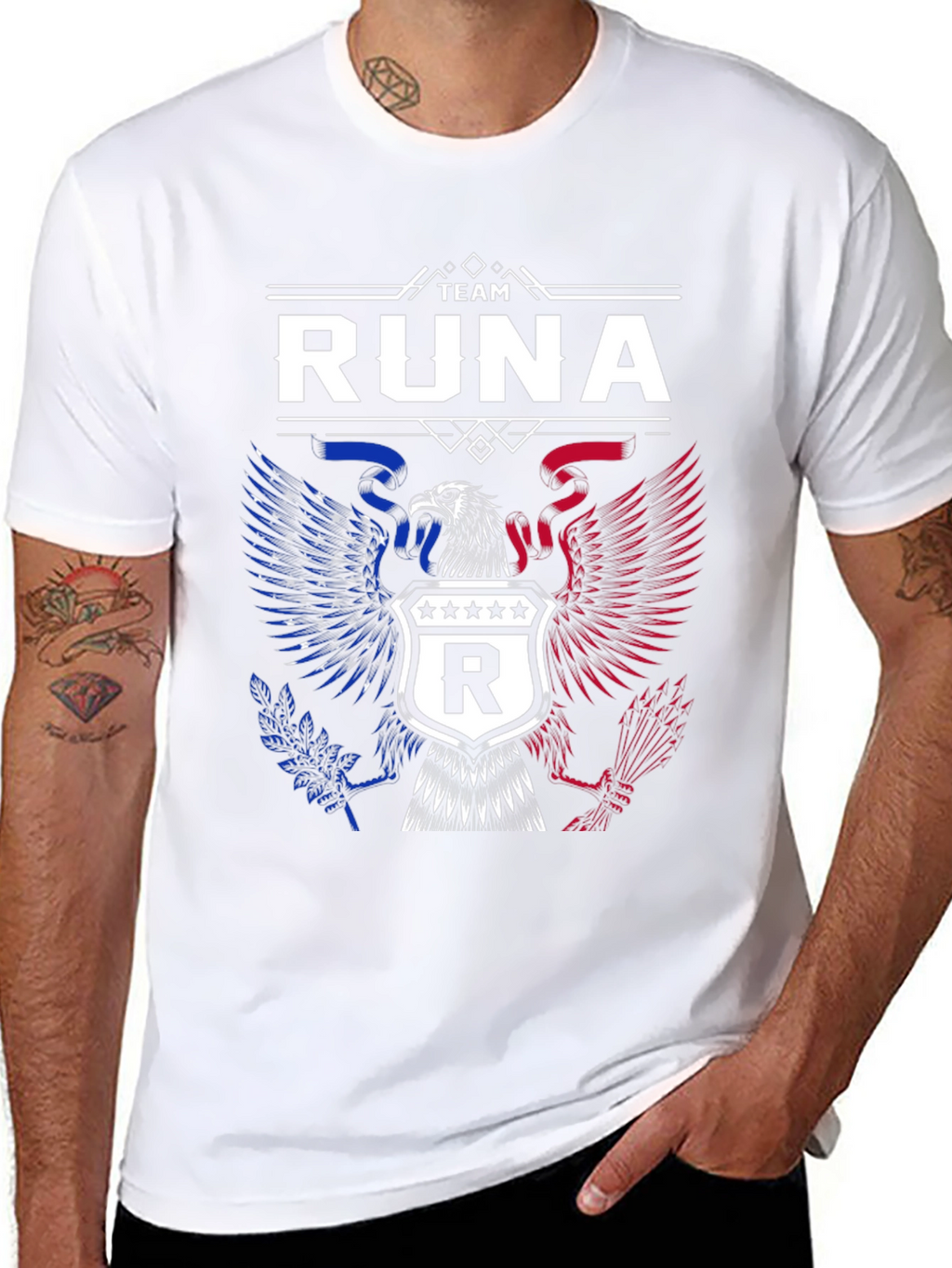 Team Runa Patriotic Eagle T-Shirt