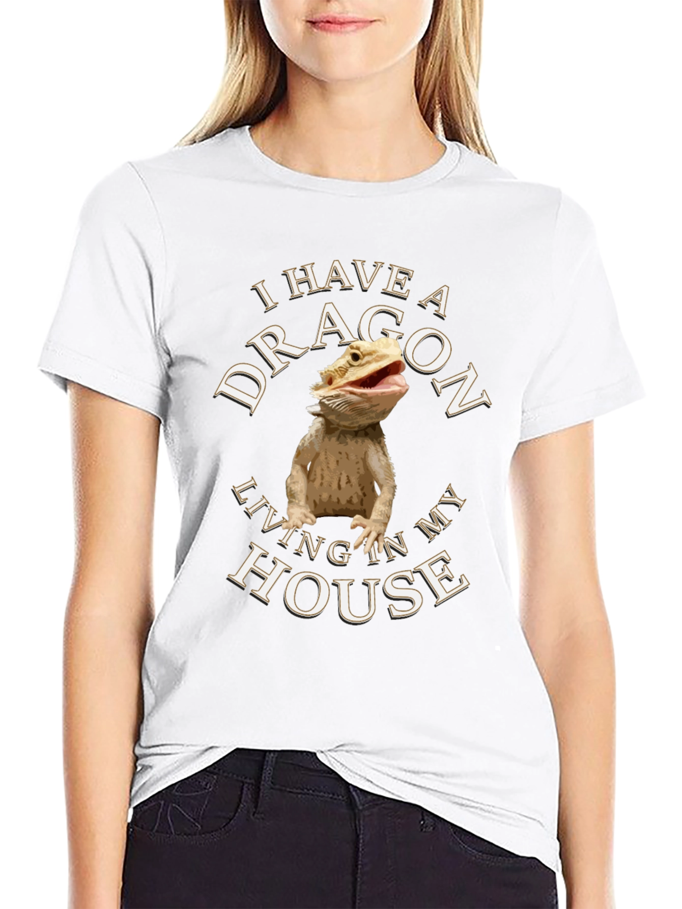 I Have a Dragon T-Shirt - Bearded Dragon Lover