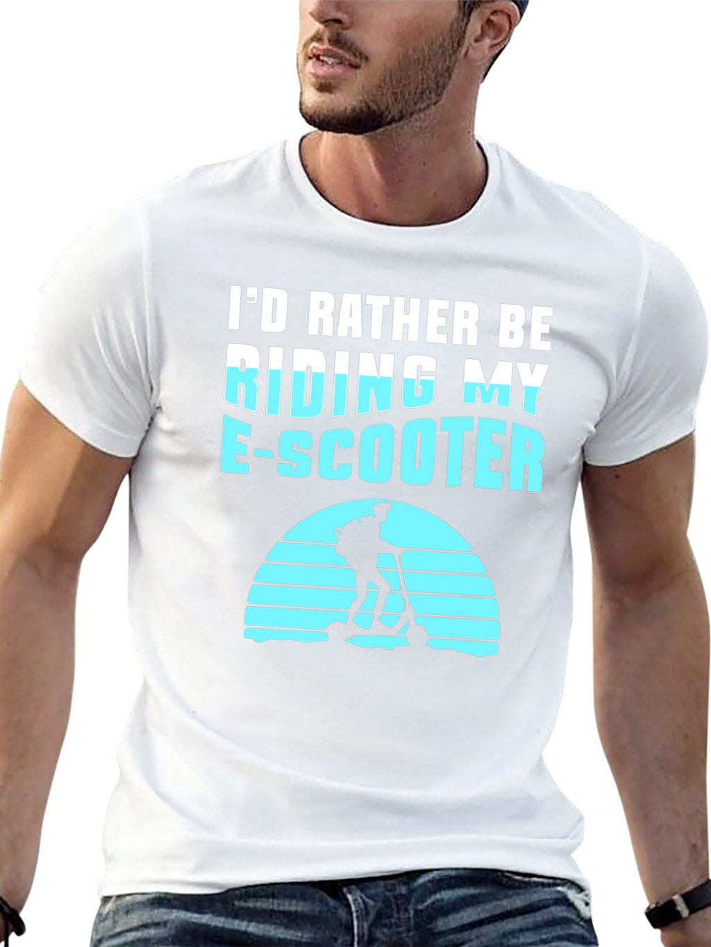 Ride My E-Scooter Graphic Tee