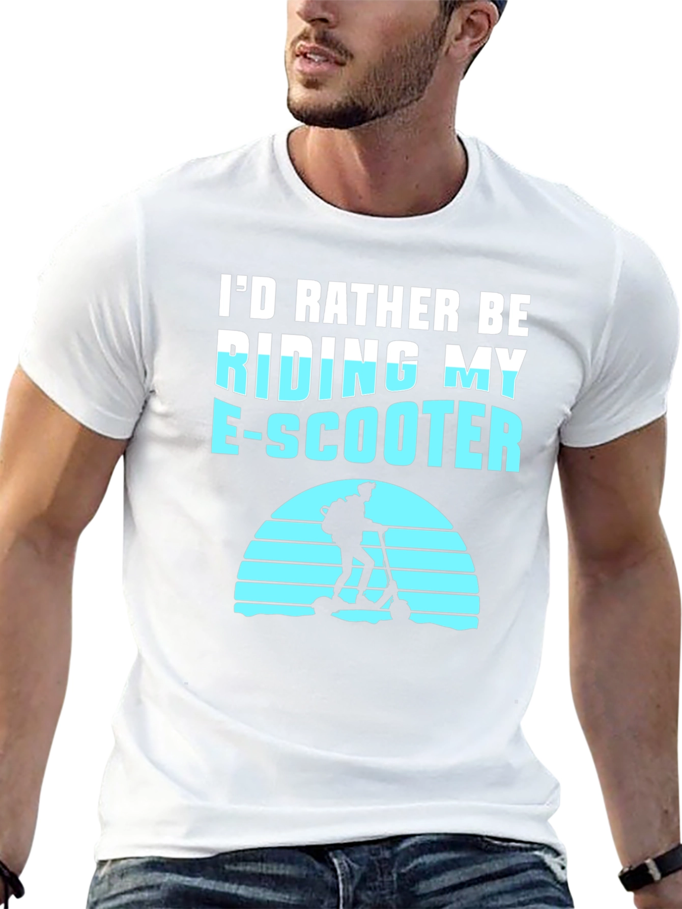 Ride My E-Scooter Graphic Tee