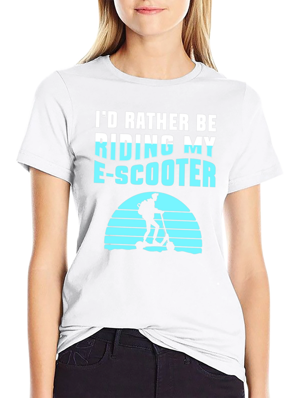Ride My E-Scooter Graphic Tee