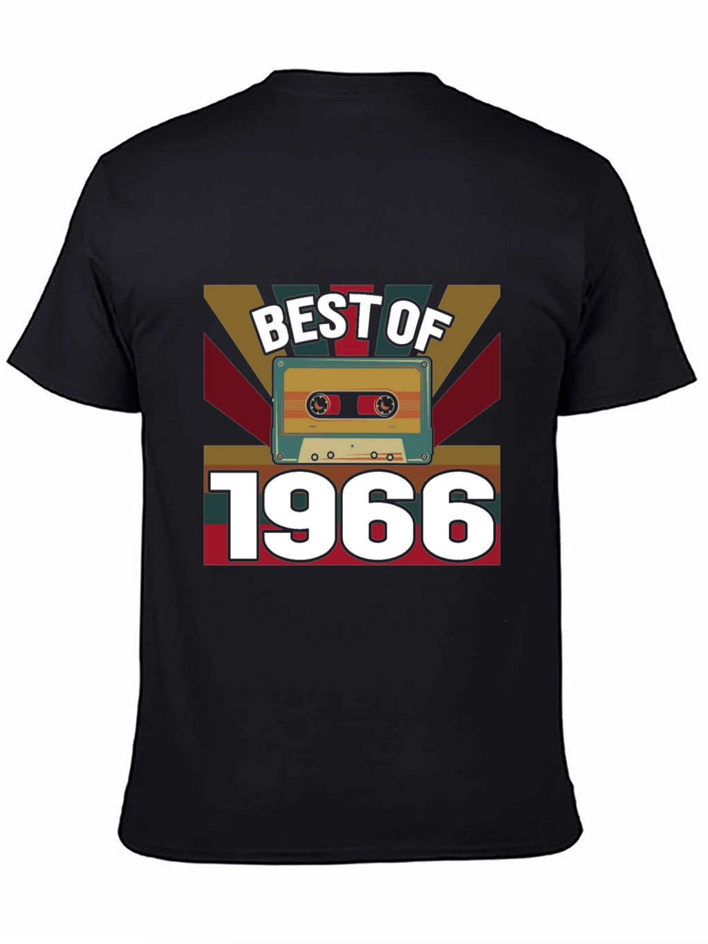 Best of 1966 Cassette Tape Graphic Tee