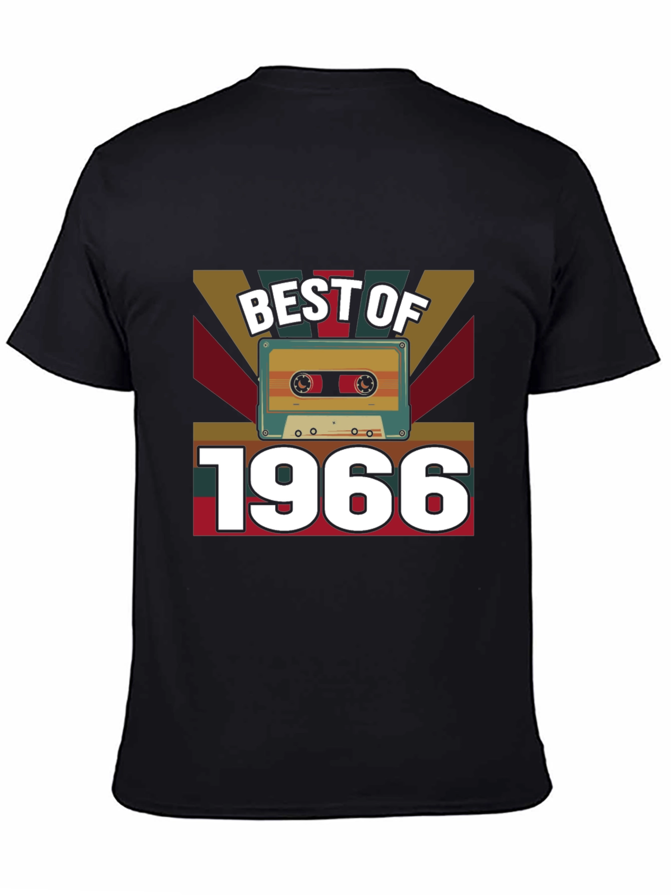 Best of 1966 Cassette Tape Graphic Tee