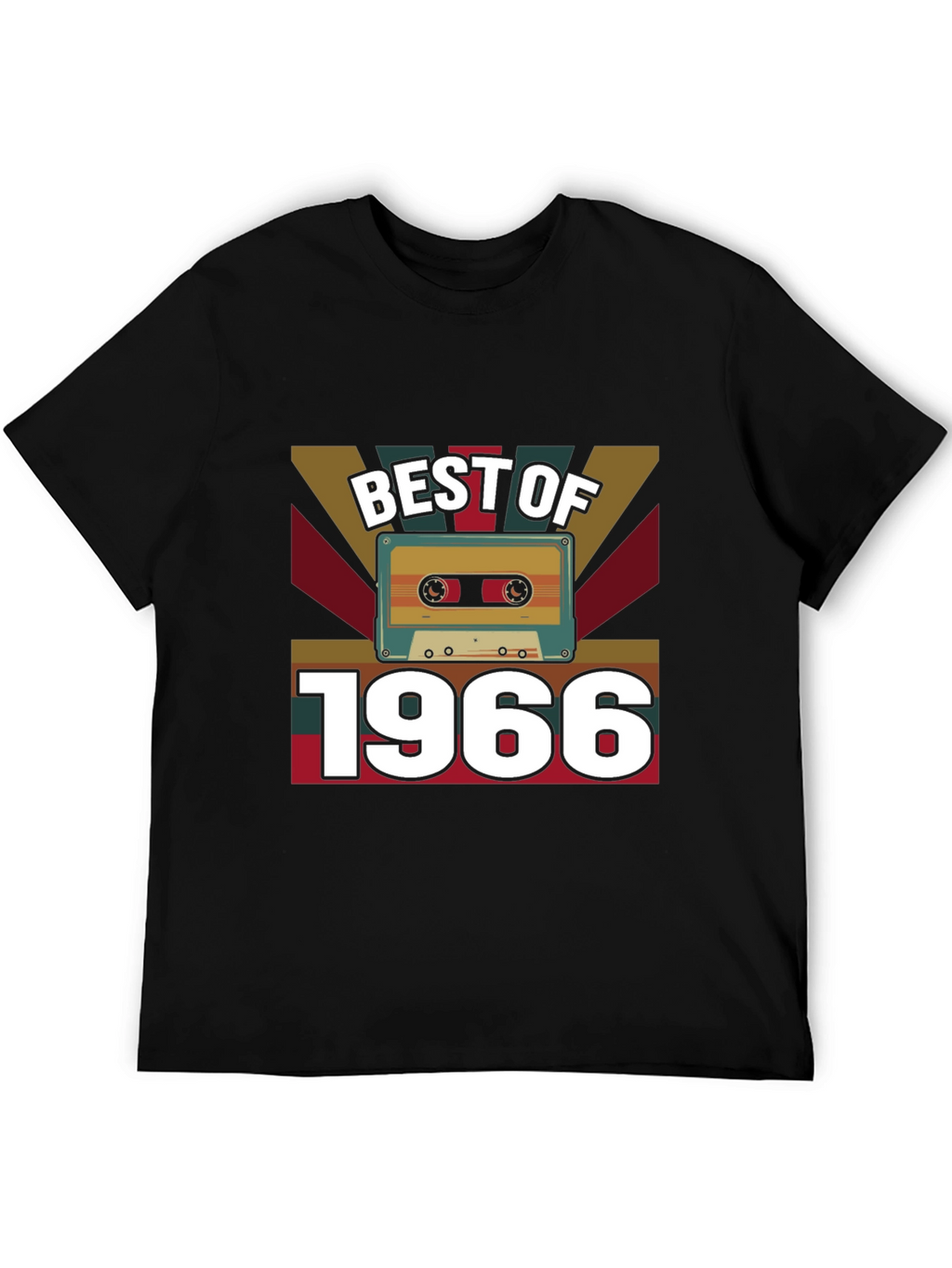 Best of 1966 Cassette Tape Graphic Tee