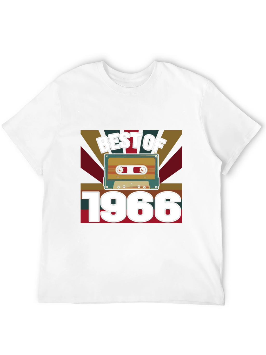 Best of 1966 Cassette Tape Graphic Tee