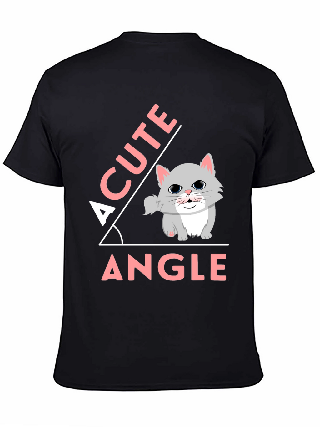 Acute Angle Cat Graphic T-Shirt