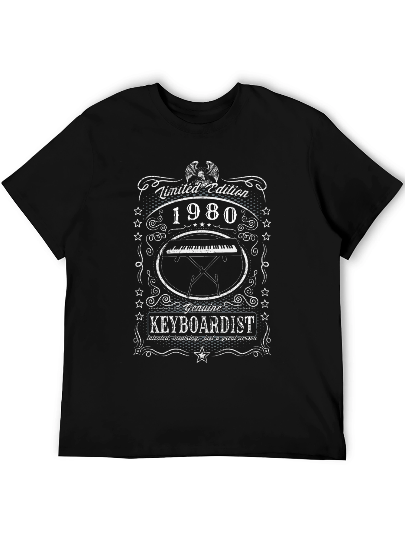 Vintage 1980 Keyboardist Limited Edition T-Shirt