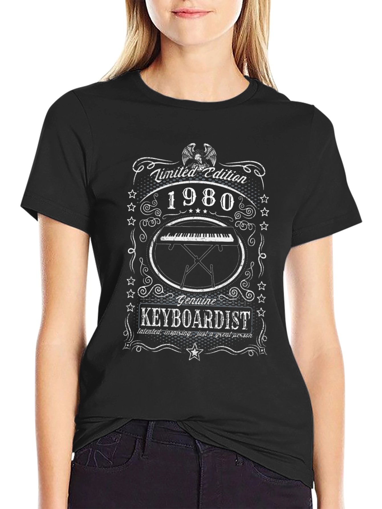 Vintage 1980 Keyboardist Limited Edition T-Shirt
