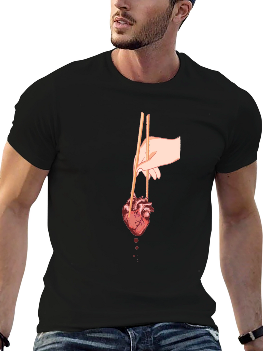 Anatomical Heart Sushi T-Shirt