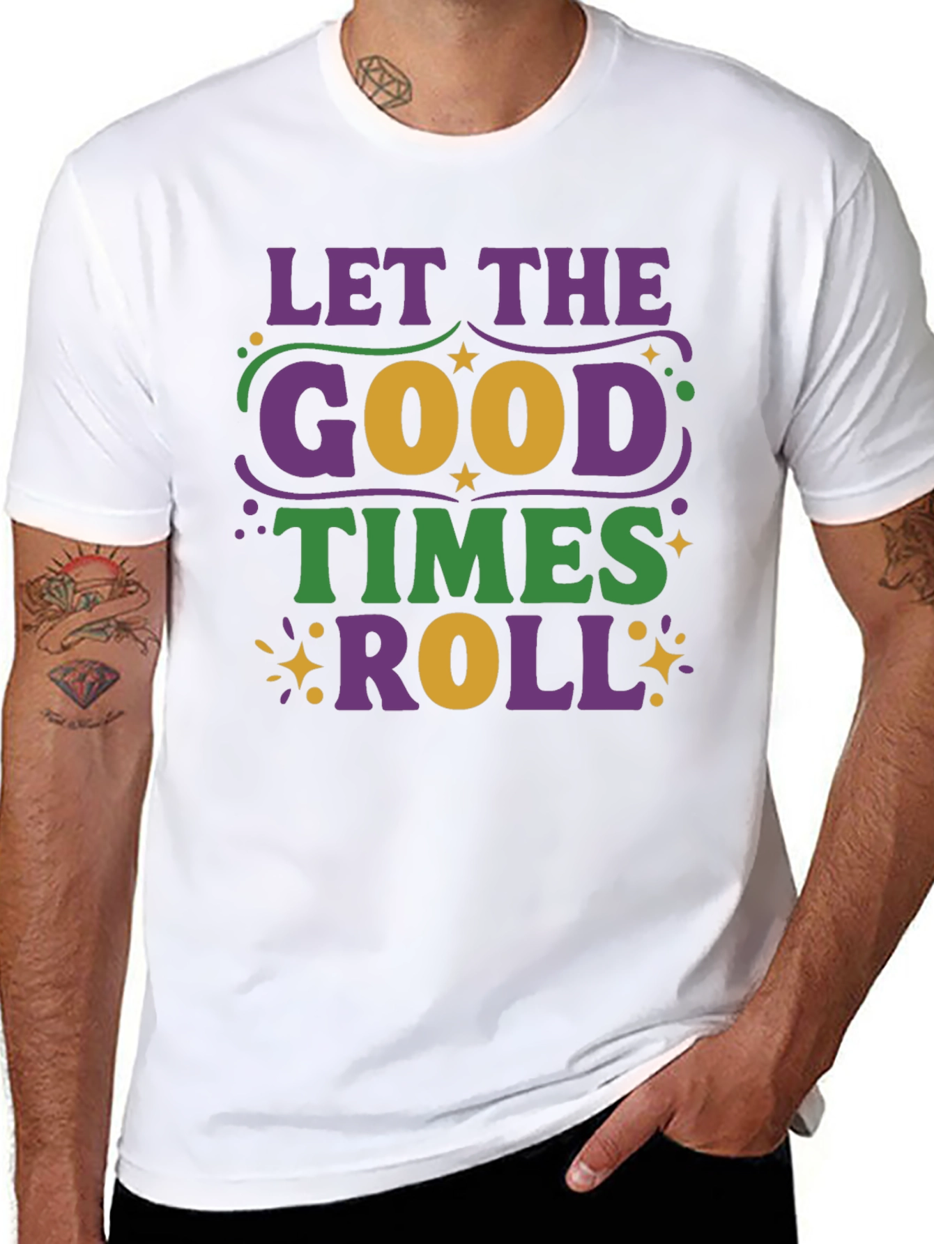Mardi Gras T-Shirt - Let the Good Times Roll!