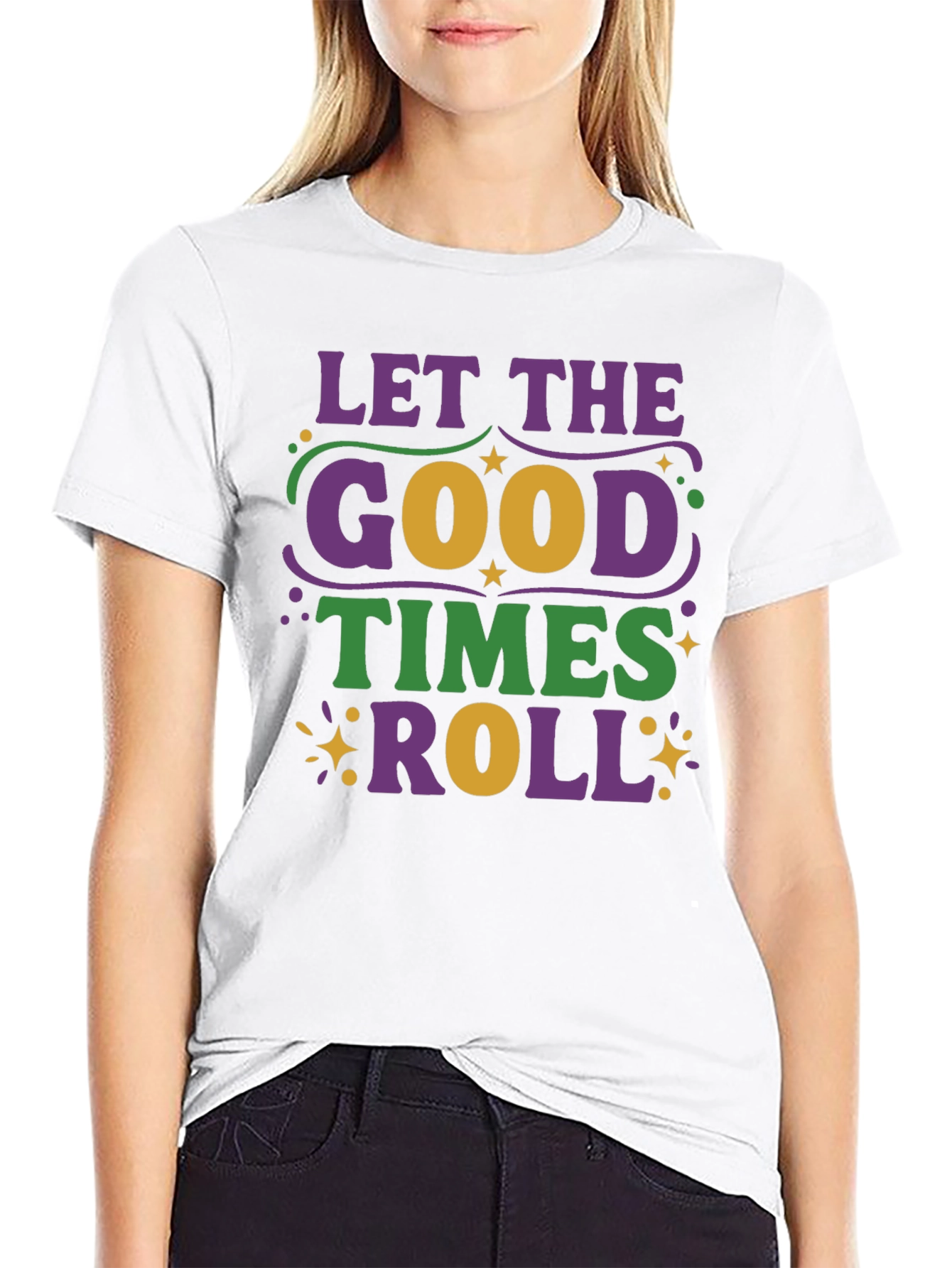 Mardi Gras T-Shirt - Let the Good Times Roll!