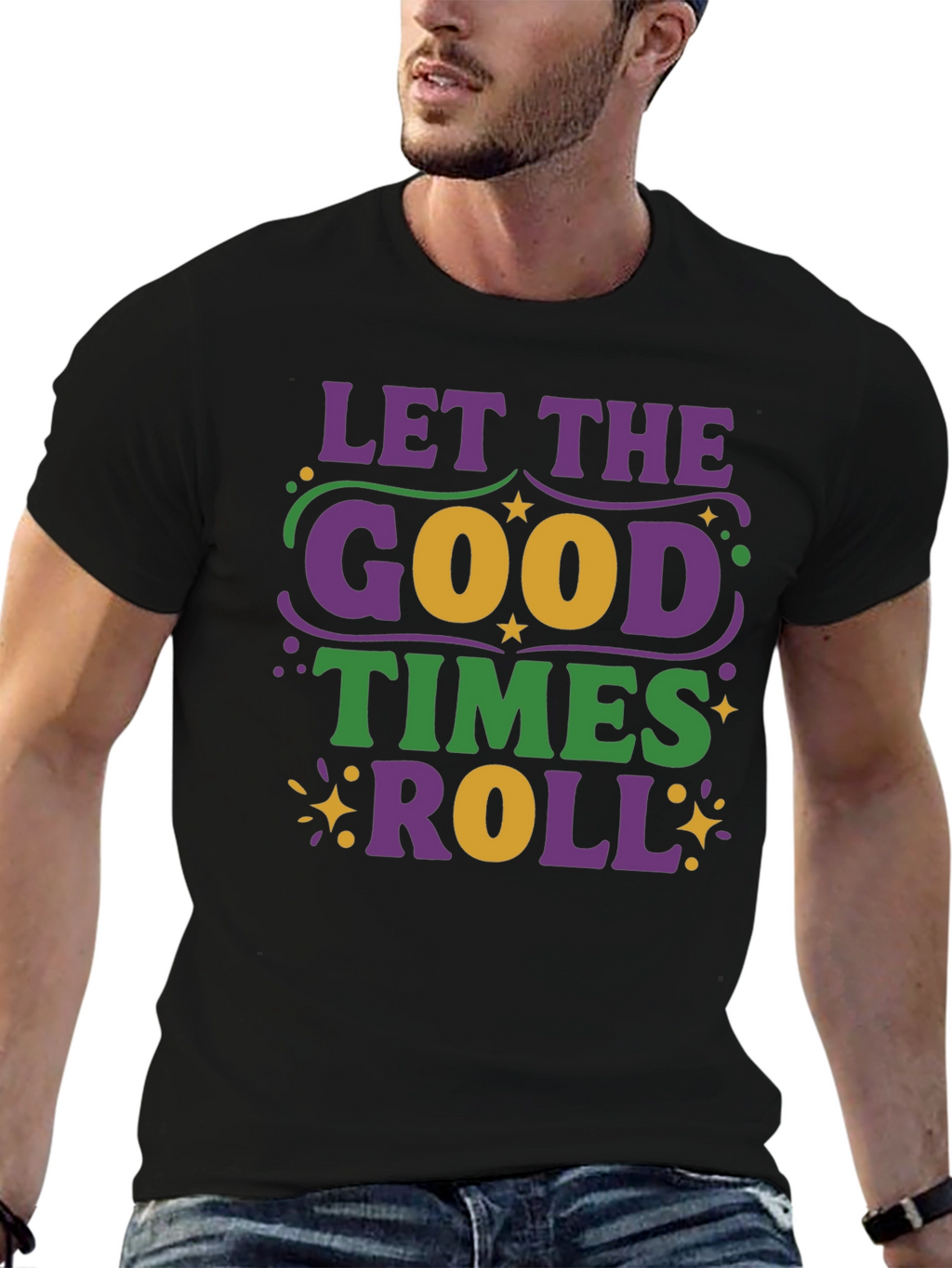 Mardi Gras T-Shirt - Let the Good Times Roll!