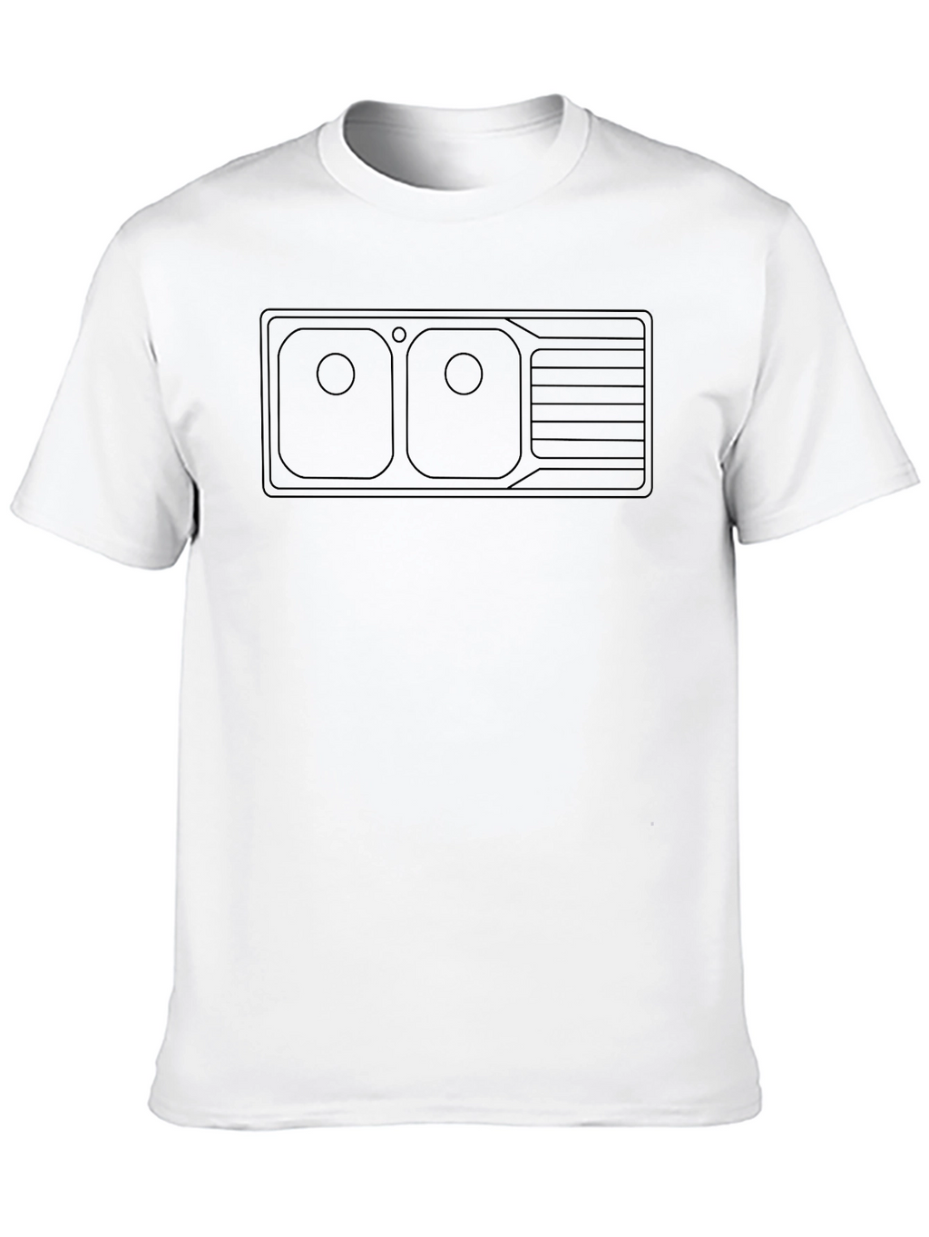Sink Graphic Tee - Novelty Plumbing T-Shirt