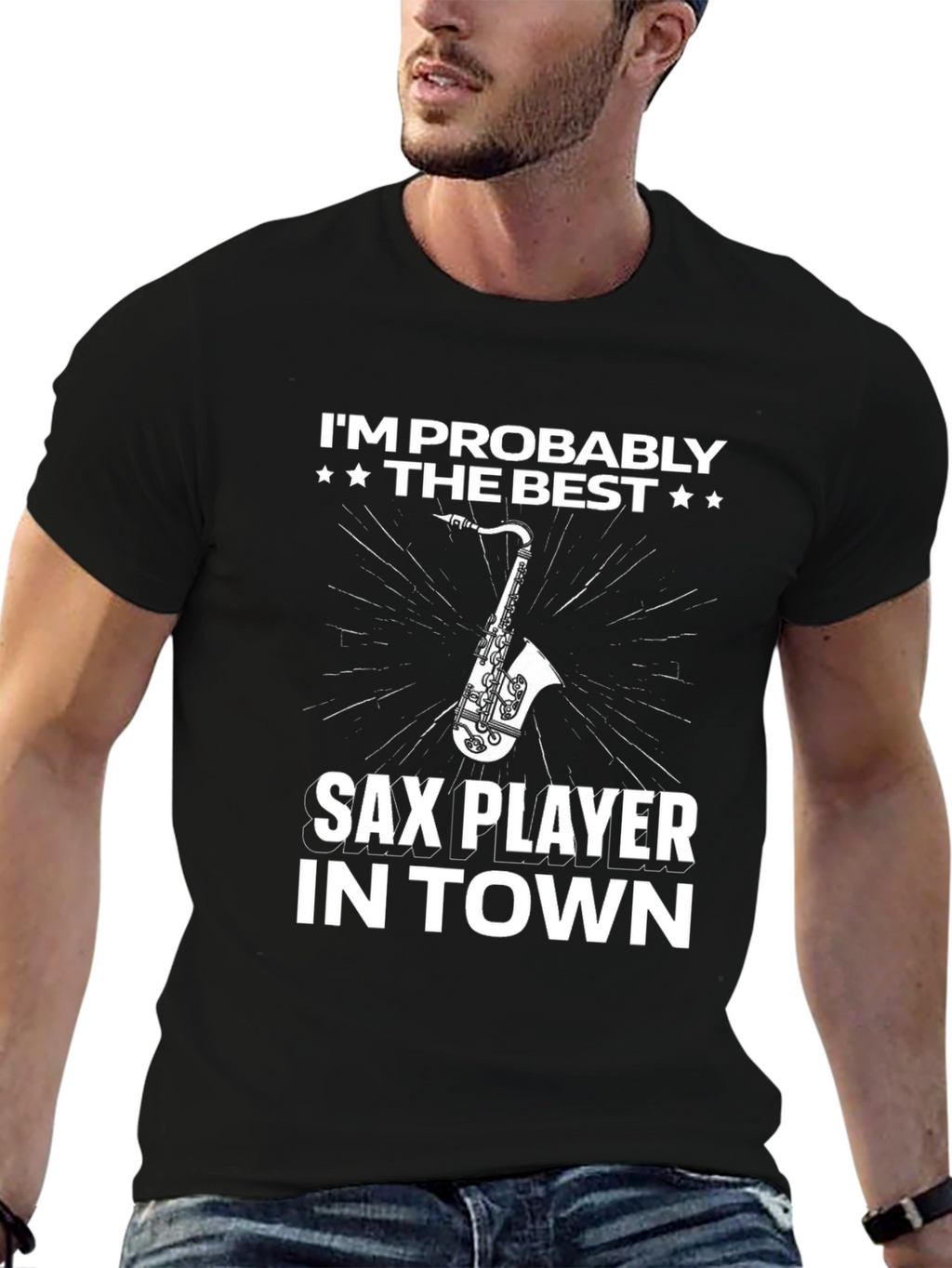 Best Sax Player T-Shirt - Music Lover Tee