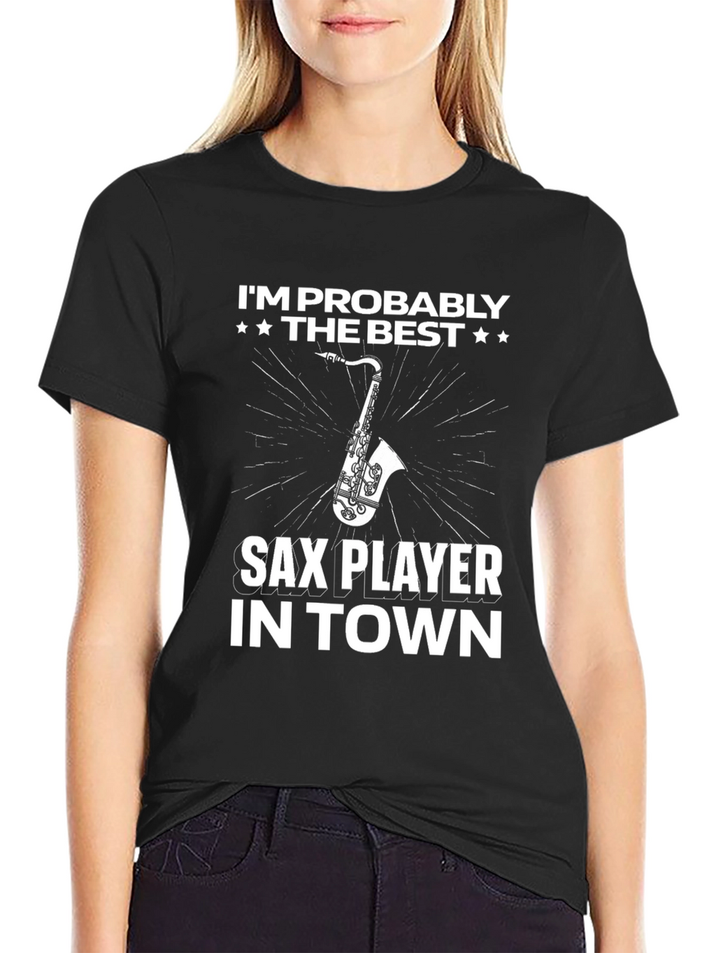 Best Sax Player T-Shirt - Music Lover Tee