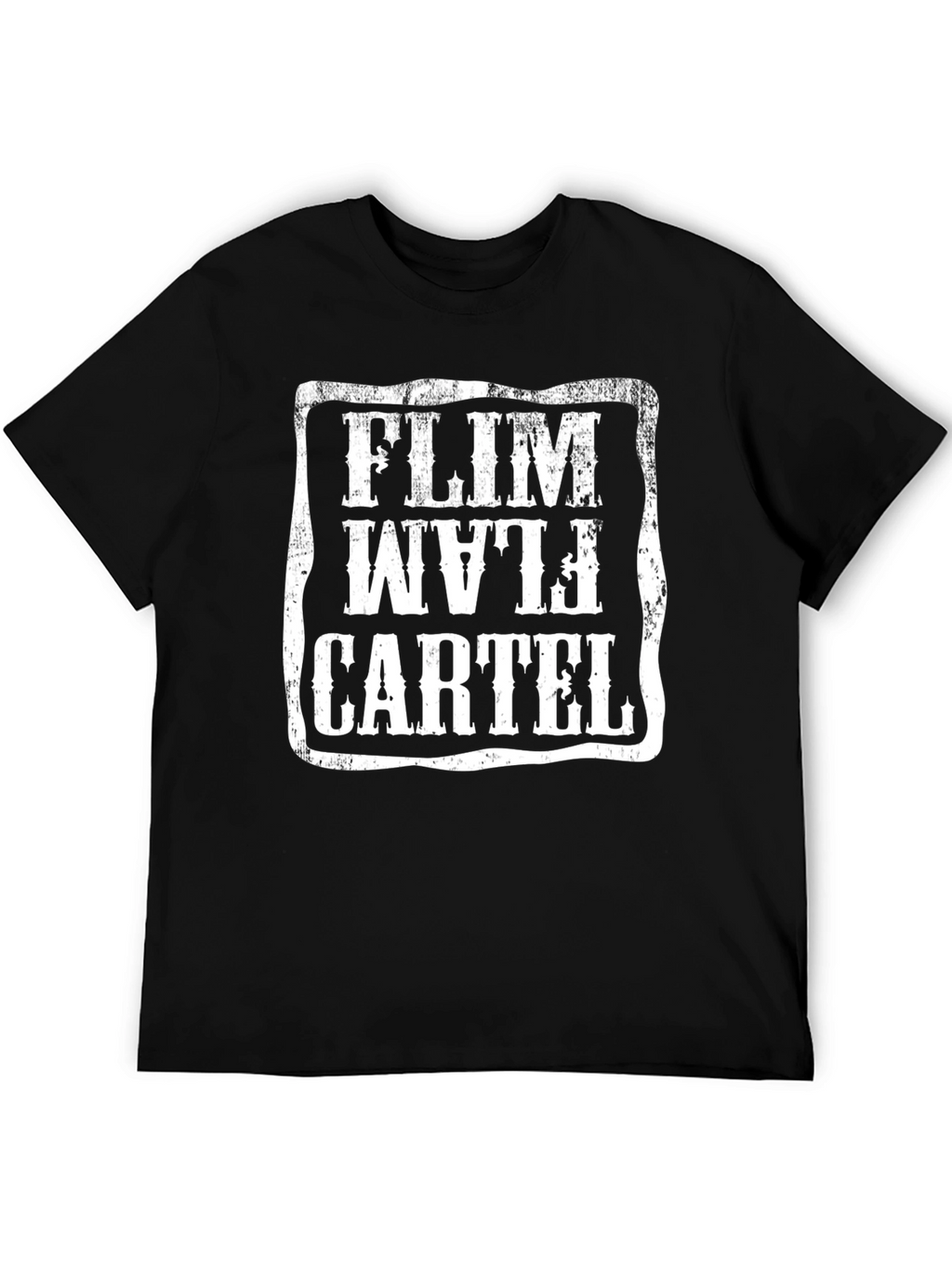 Flim Flam Cartel Graphic T-Shirt - Black