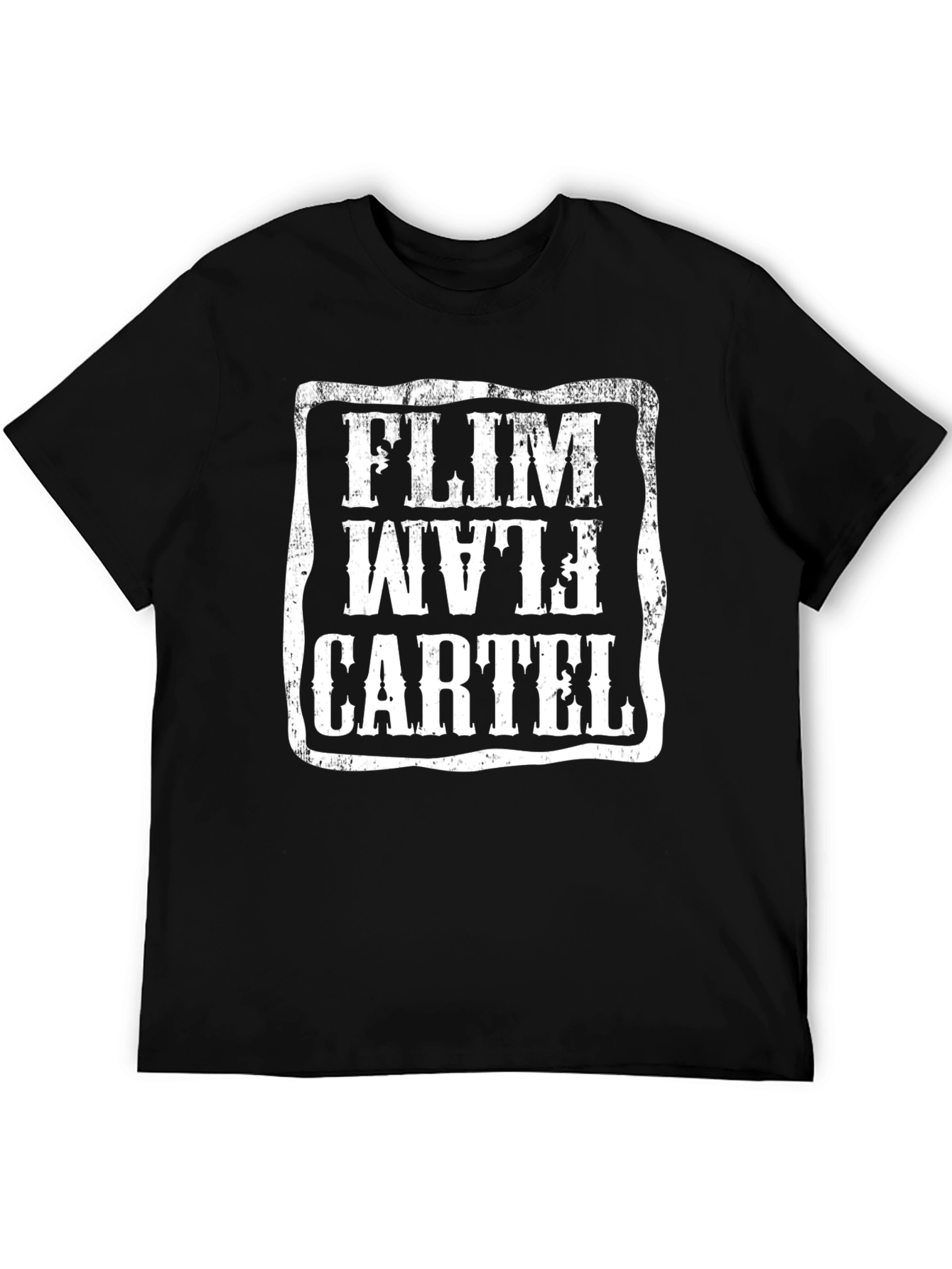 Flim Flam Cartel Graphic T-Shirt - Black