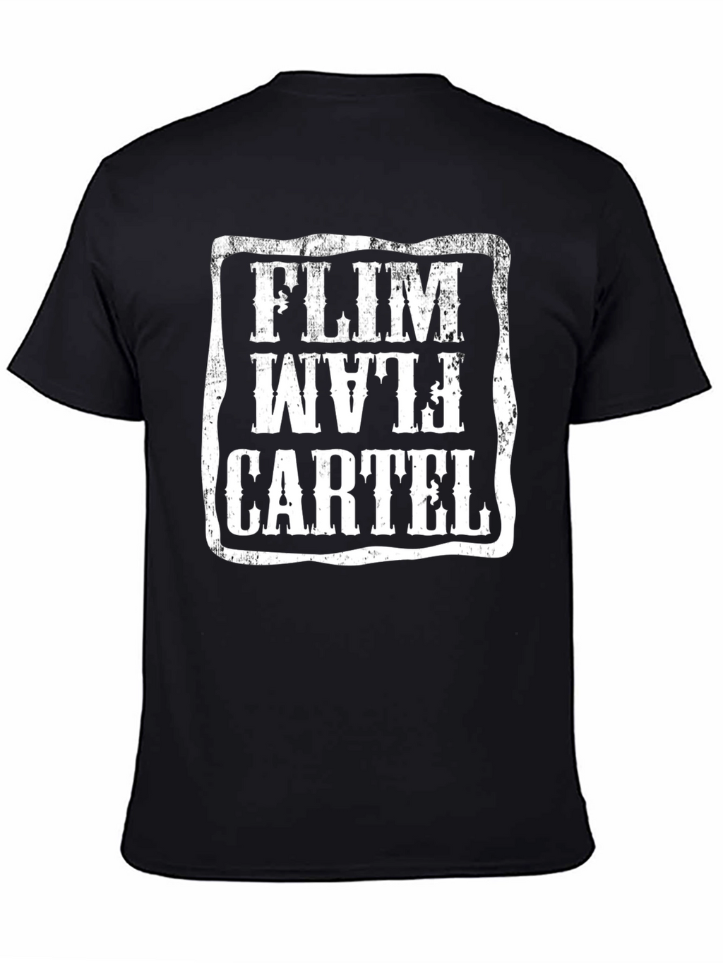 Flim Flam Cartel Graphic T-Shirt - Black