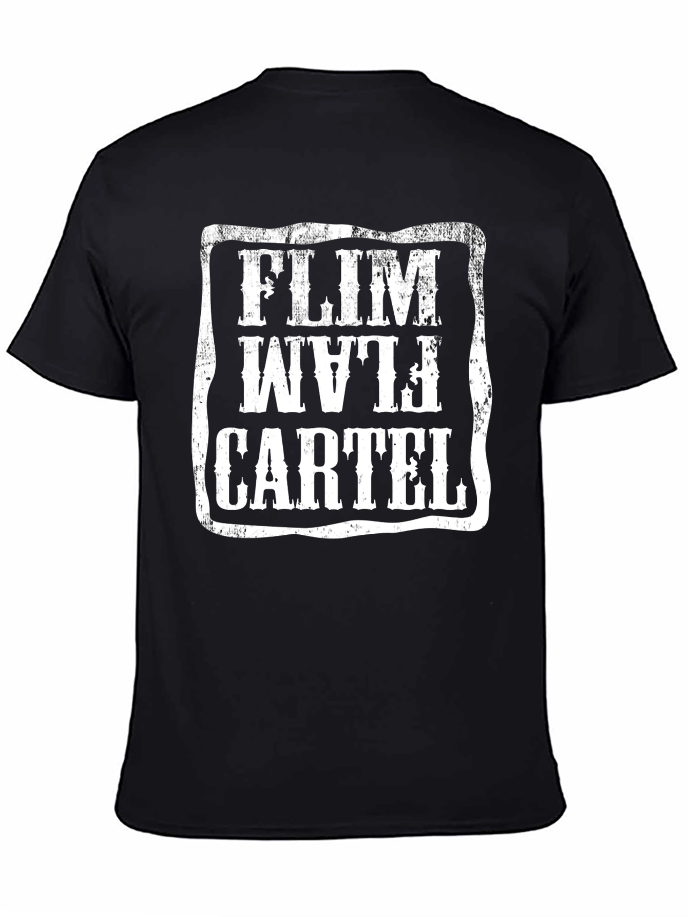 Flim Flam Cartel Graphic T-Shirt - Black