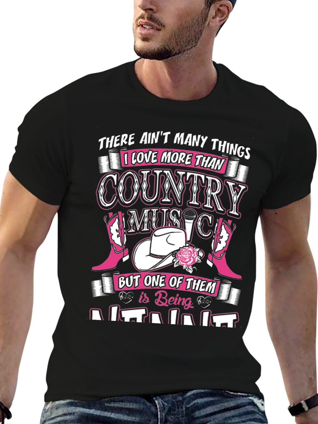 Country Music Nana T-Shirt - Graphic Tee