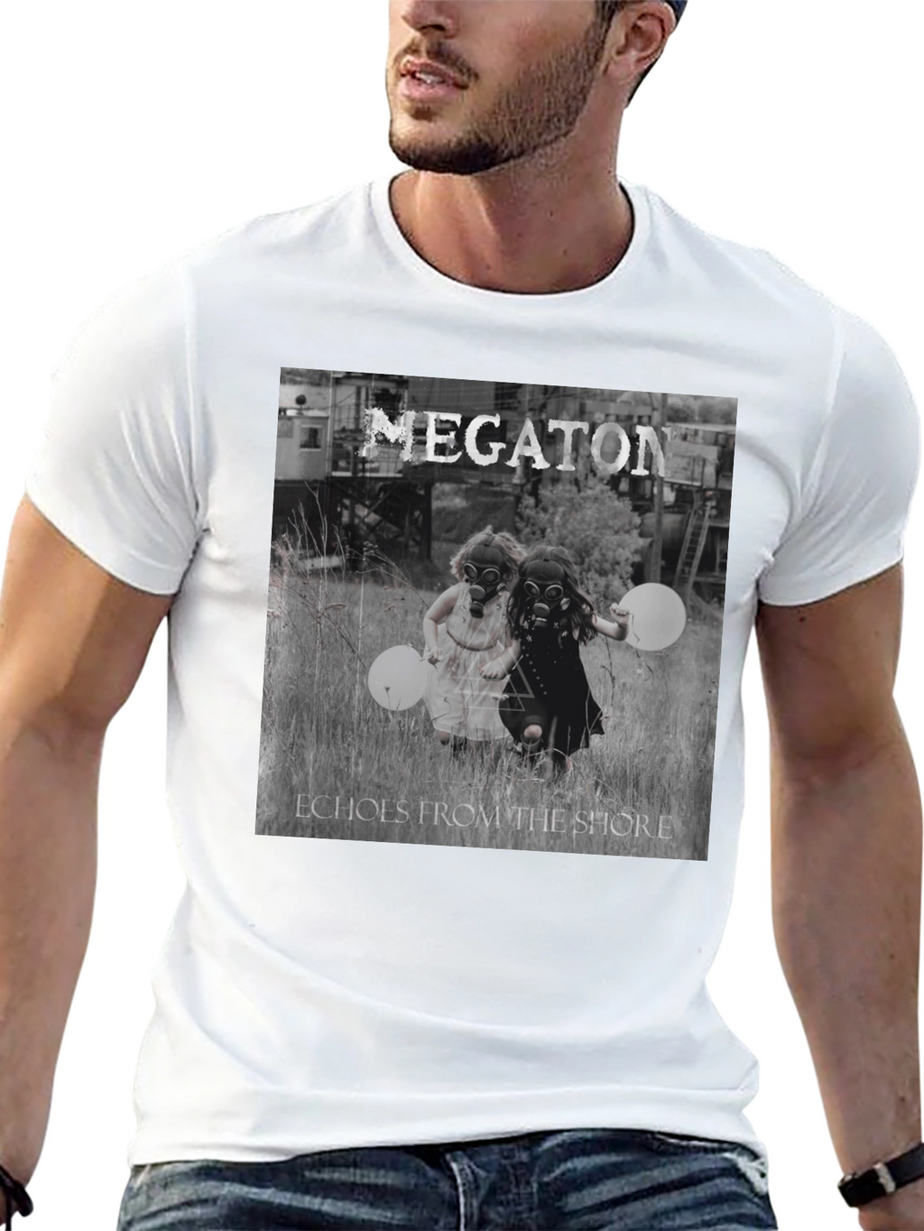 Megaton Echoes From The Shore Graphic T-Shirt