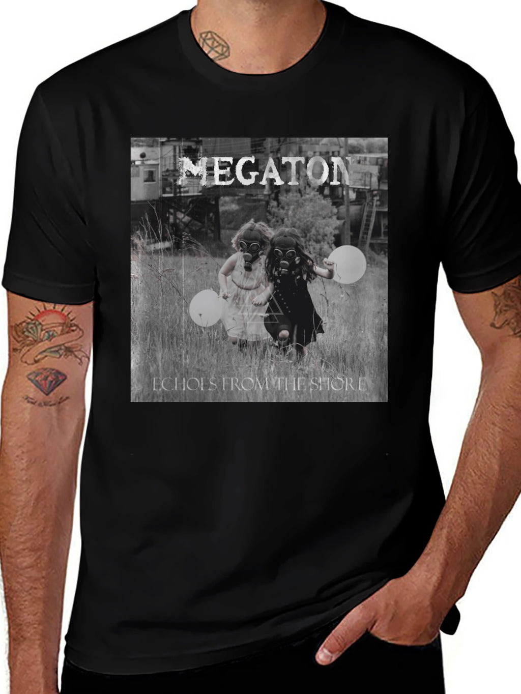 Megaton Echoes From The Shore Graphic T-Shirt