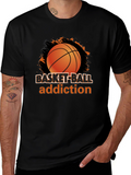 Basketball Addiction T-Shirt - Sports Fan Apparel