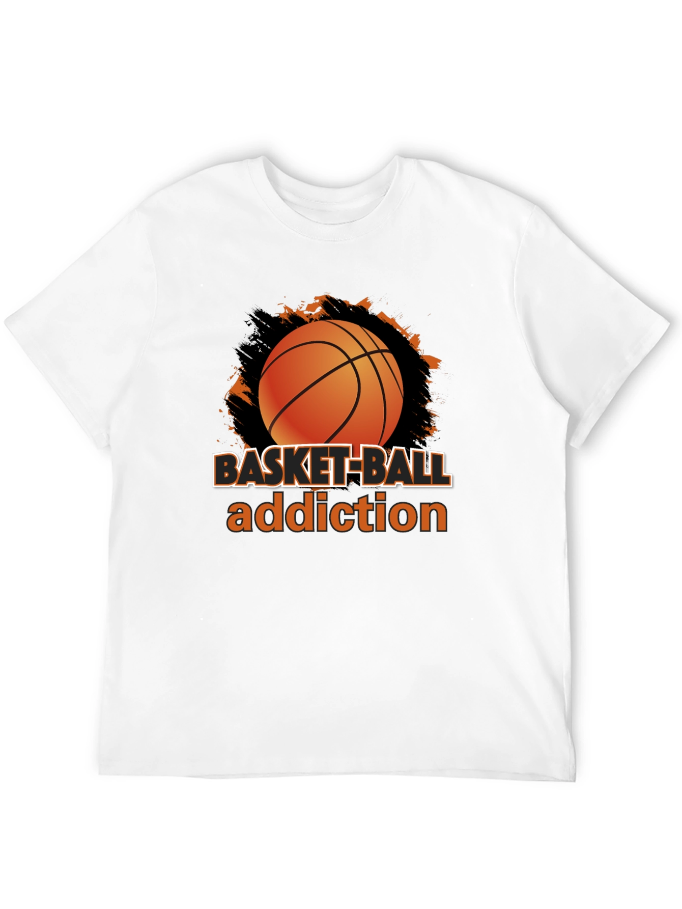 Basketball Addiction T-Shirt - Sports Fan Apparel