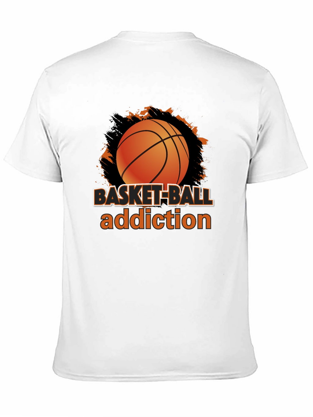 Basketball Addiction T-Shirt - Sports Fan Apparel
