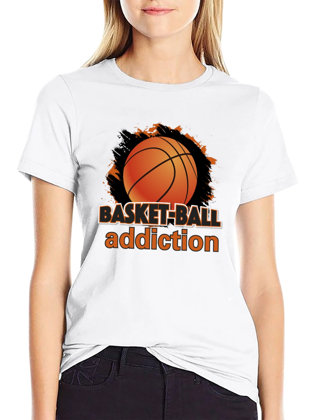 Basketball Addiction T-Shirt - Sports Fan Apparel
