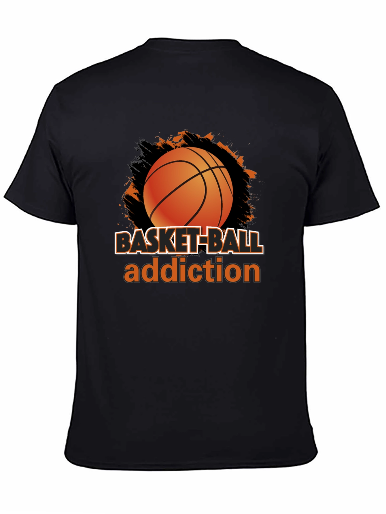 Basketball Addiction T-Shirt - Sports Fan Apparel