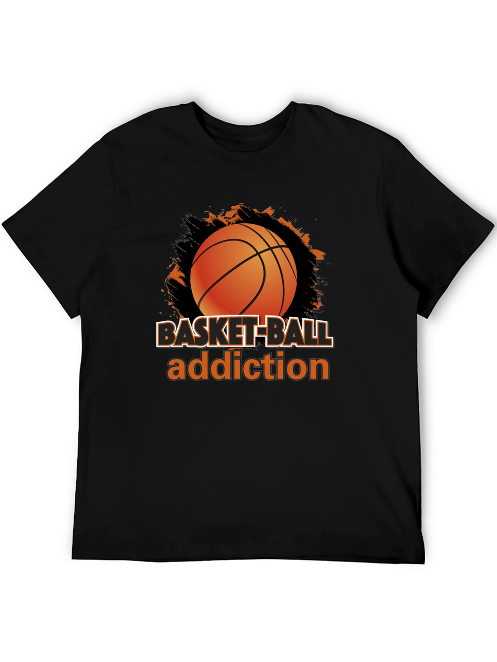 Basketball Addiction T-Shirt - Sports Fan Apparel