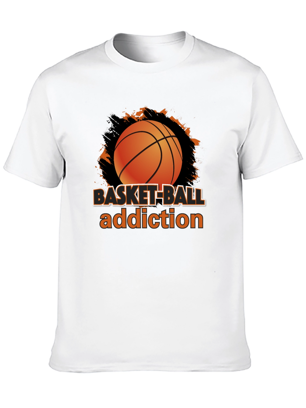 Basketball Addiction T-Shirt - Sports Fan Apparel