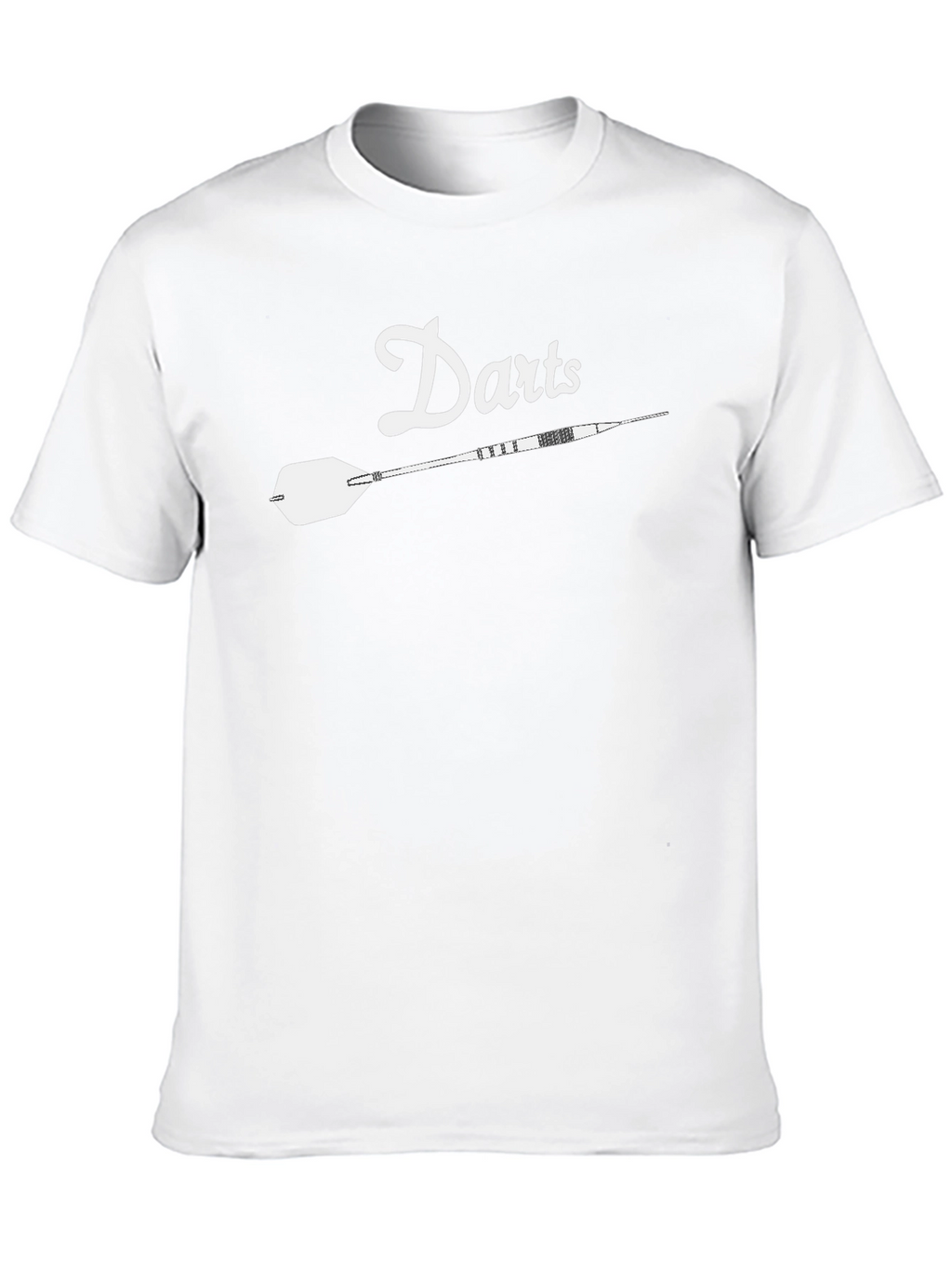Darts Graphic Tee - Stylish Black Dart Shirt