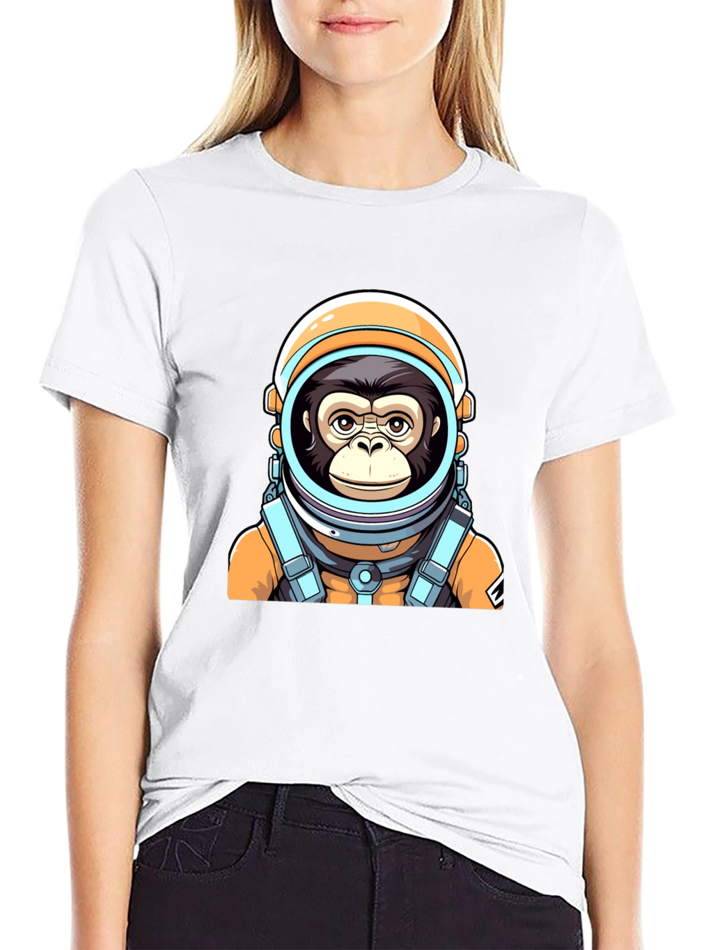 Ape Astronaut Graphic T-Shirt