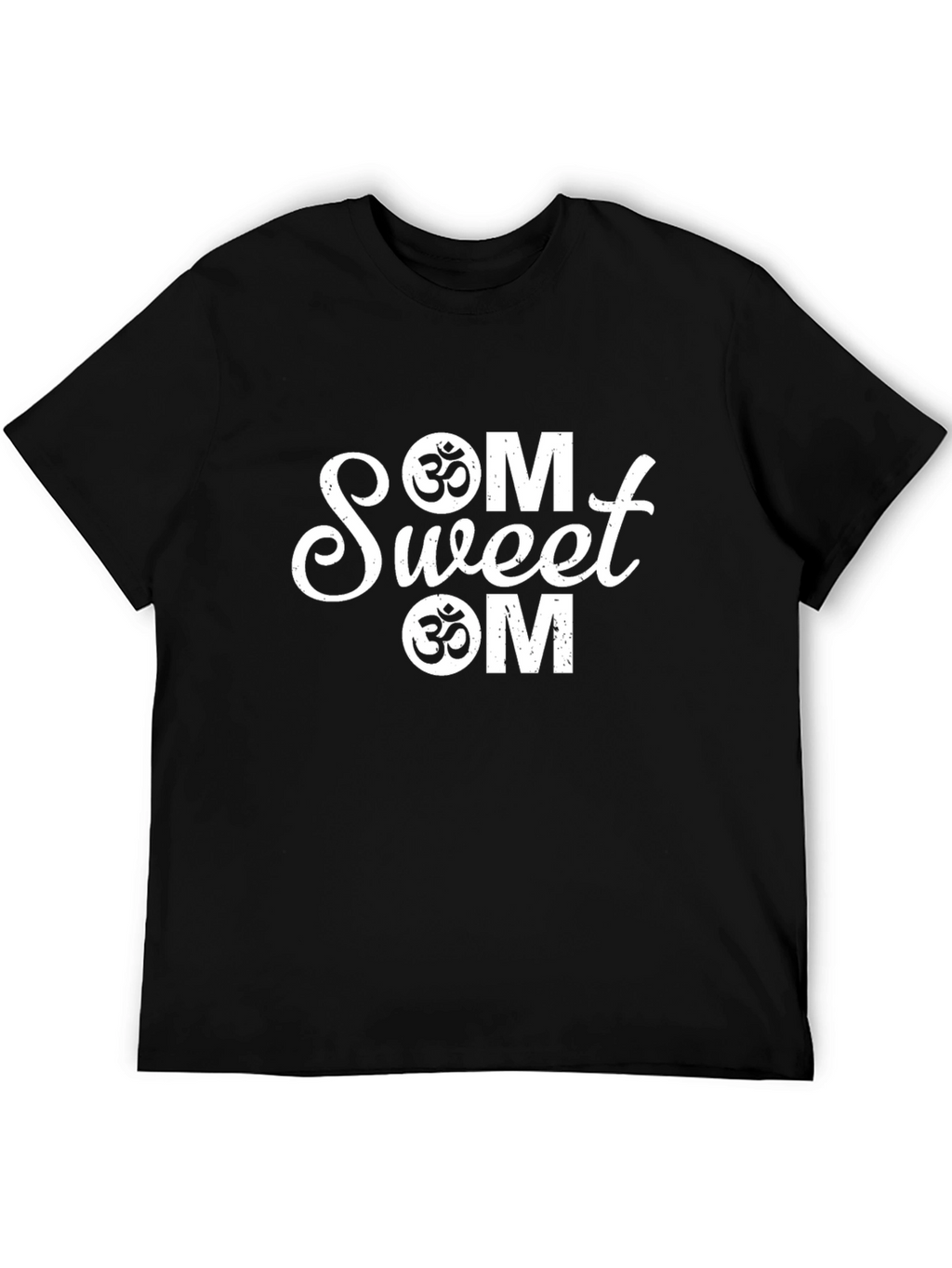 Om Sweet Om T-Shirt - Black Graphic Tee