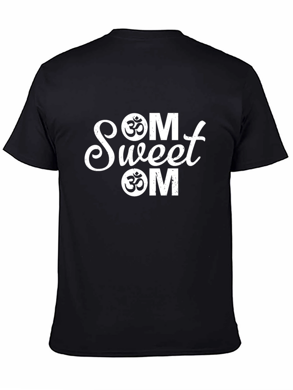 Om Sweet Om T-Shirt - Black Graphic Tee