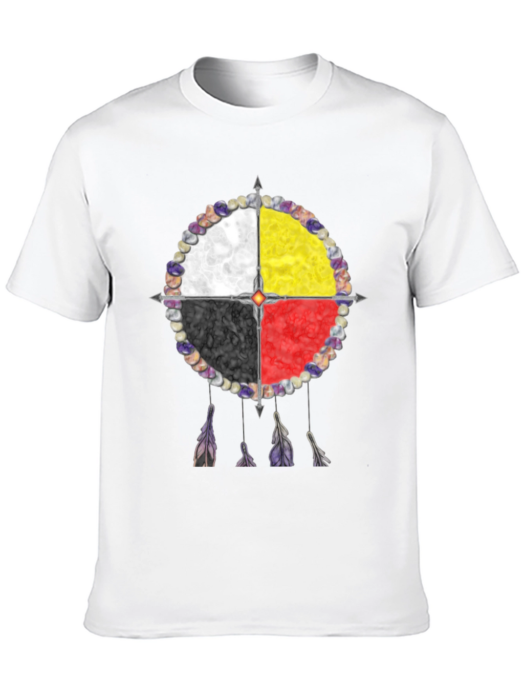 Medicine Wheel T-Shirt: Native American Wisdom