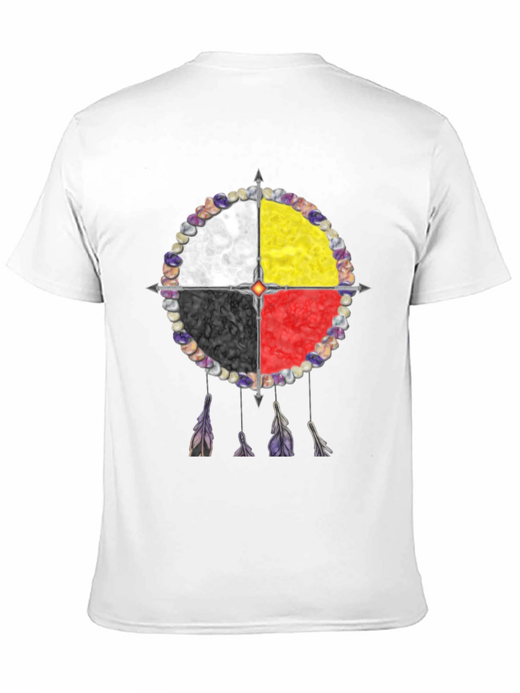 Medicine Wheel T-Shirt: Native American Wisdom