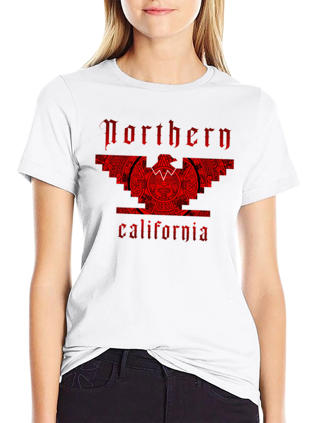 Northern California Aztec Design T-Shirt