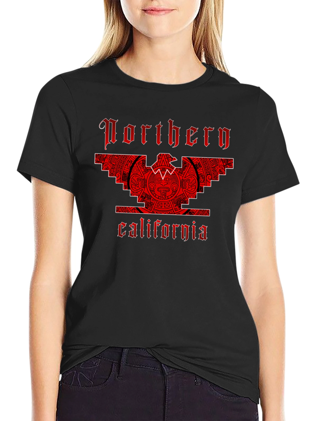 Northern California Aztec Design T-Shirt