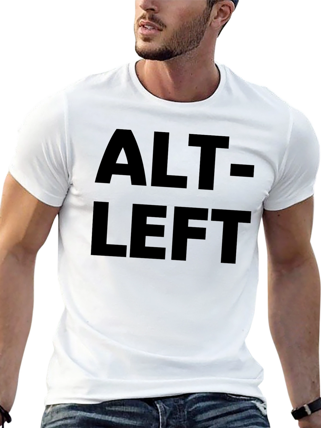 Alt-Left Graphic T-Shirt - Bold Statement Tee